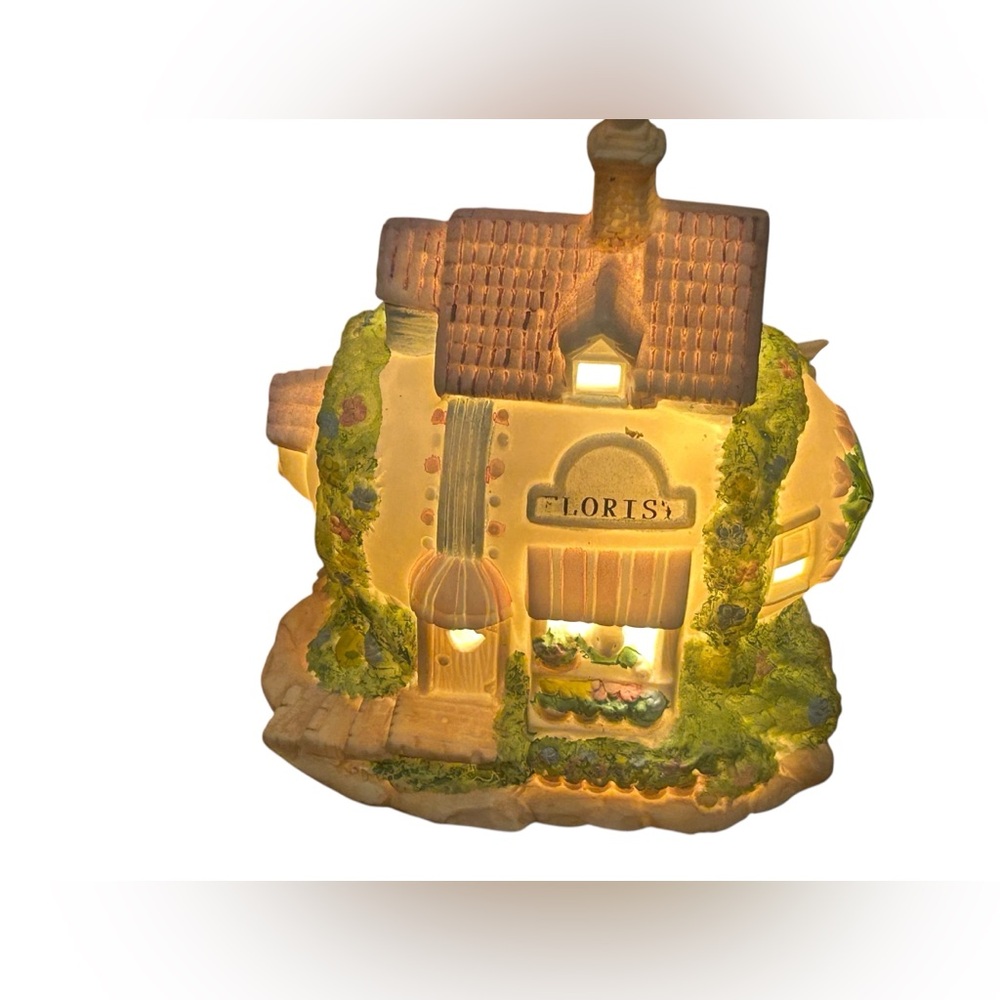 Hopalong Hollow Lighted Easter Village Set - 1993 Seasonal Specialty Collection - Picture 3 of 13